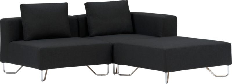 lotus antrazit sectional pieces