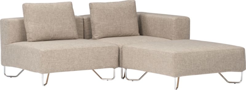 lotus natural sectional pieces