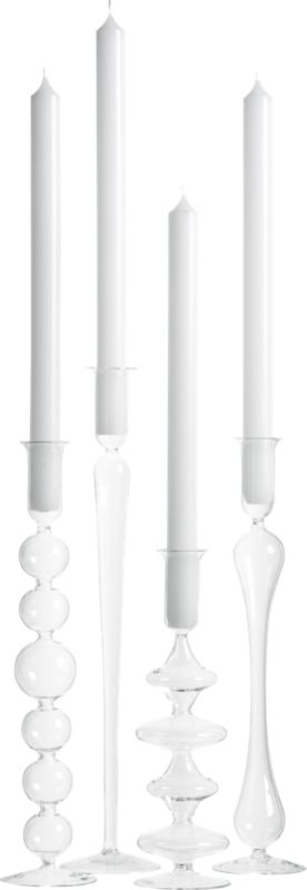 CB2: lumiere candleholders from cb2.com
