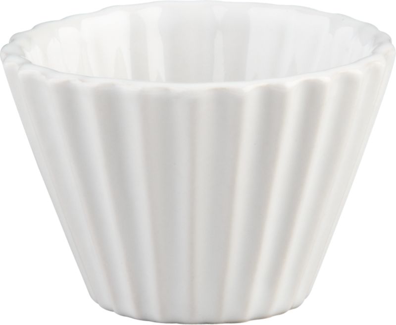 condiment bowl. 2.75"dia.x2"H