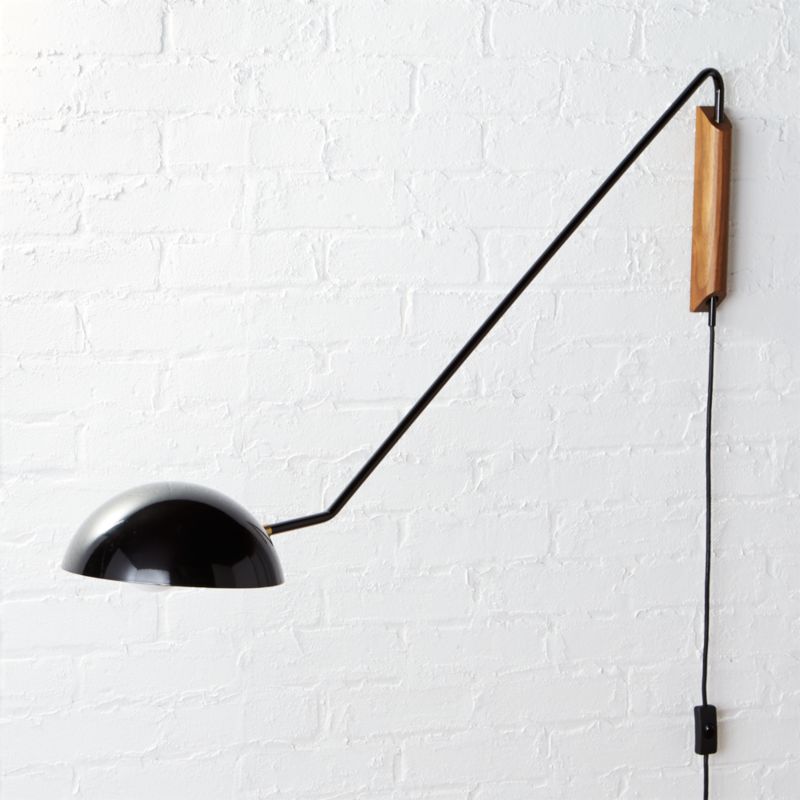 mantis wall sconce CB2