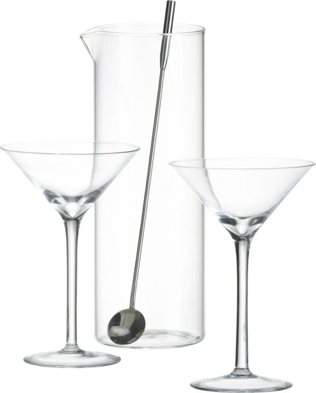 4-piece martini set