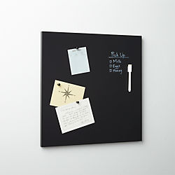 matte black magnetic-dry erase board