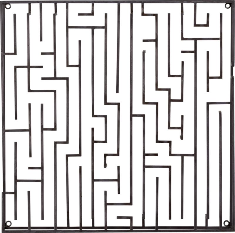 maze wall hanging