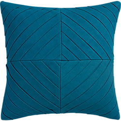meridian blue-green 16" pillow