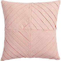 meridian blush 16" pillow