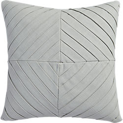 meridian light grey 16" pillow