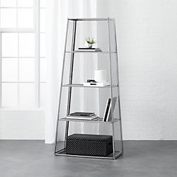 mesh bookcase