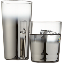 metallic barware