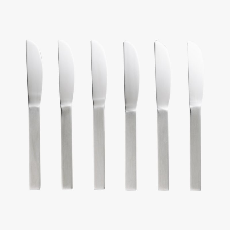 mini cocktail spreaders set of six