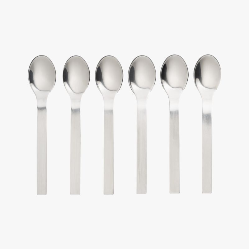 mini cocktail spoons set of six