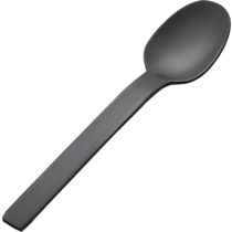 mini matte black spoon