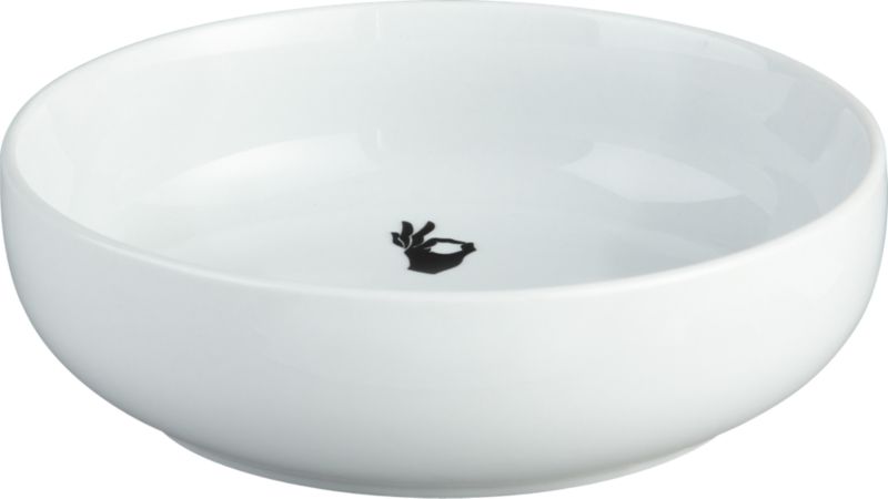 soup bowl. 6.5"dia.x2"H