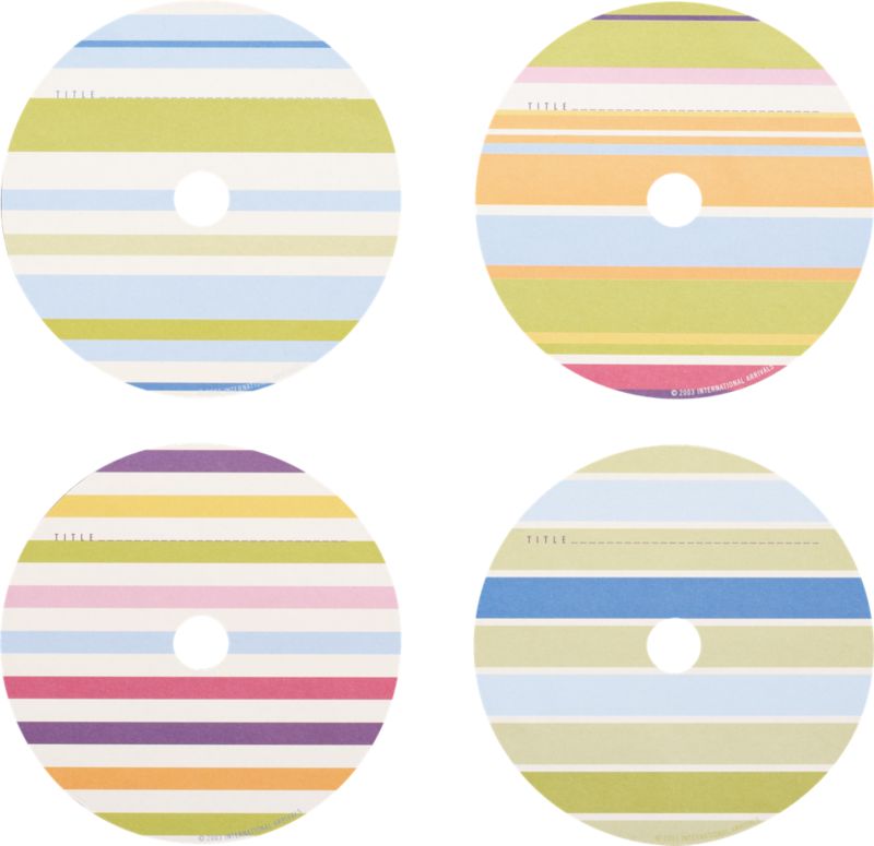 mixit cd stickers shopping in CB2 media from cb2.com