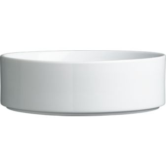 ModernWhitePorcServeBowl