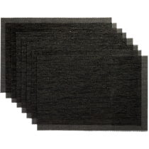 net carbon placemats set of eight