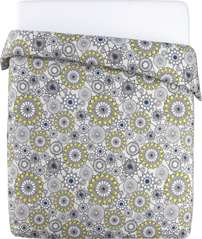 full/queen organic duvet. 88"Wx92"L