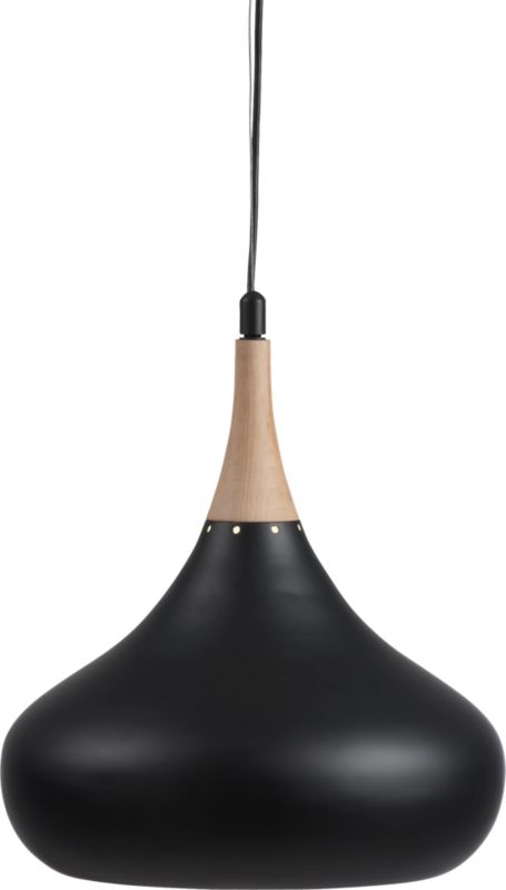 noir pendant lamp