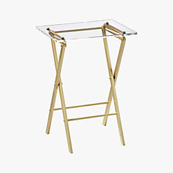 novo acrylic folding table