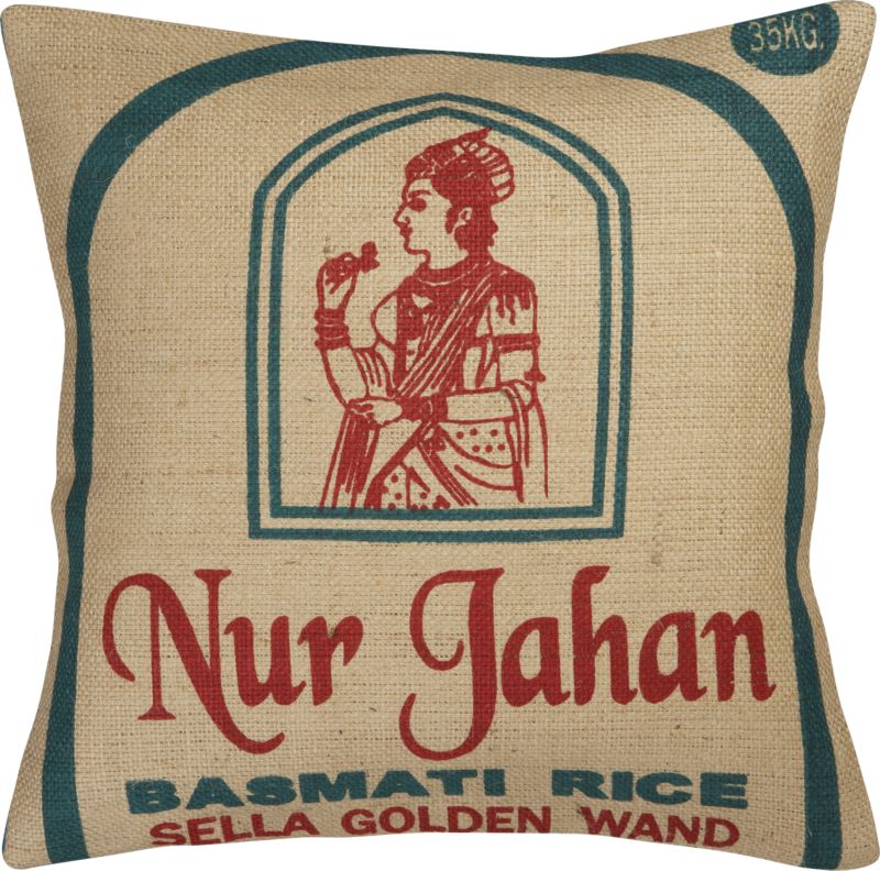 nur jahan rice bag pillow