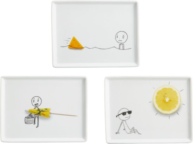 oliver appetizer plates