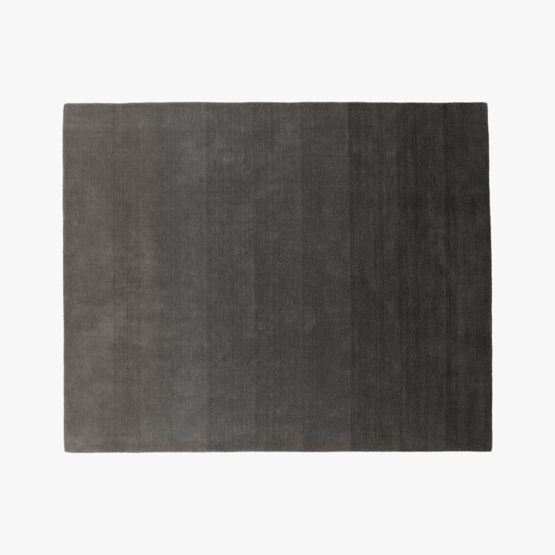 ombre grey rug 8'x10' CB2