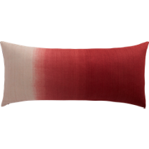 ombre marsala 36"x16" pillow