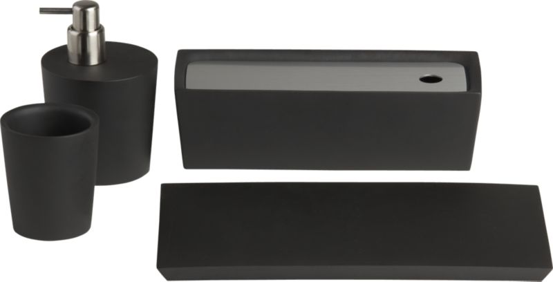 onyx bath accessories