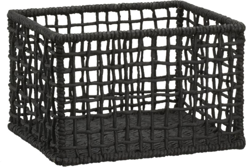open weave storage basket