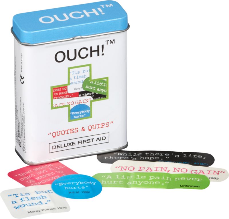 ouch! quotes &amp; quips bandages