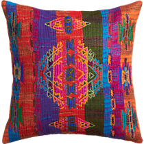 ouvrage embroidered 23" pillow