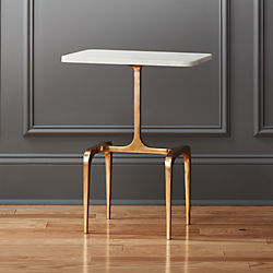 oxford marble side table