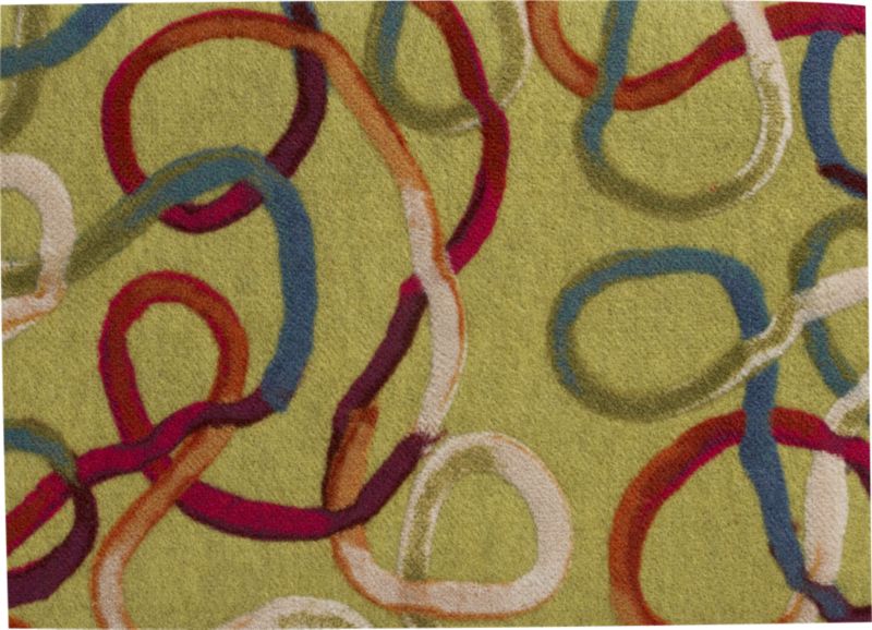 painted lasso placemat