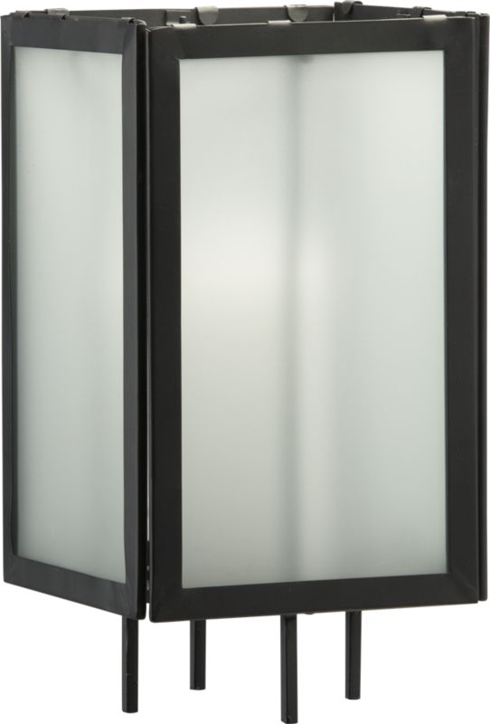 frosted panel lantern