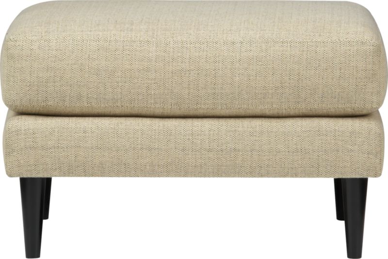 parlour oatmeal ottoman