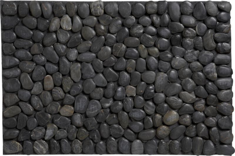 pebble mat shopping in CB2 bath accessories from cb2.com