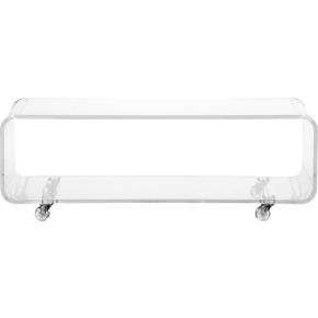 peekaboo clear media console