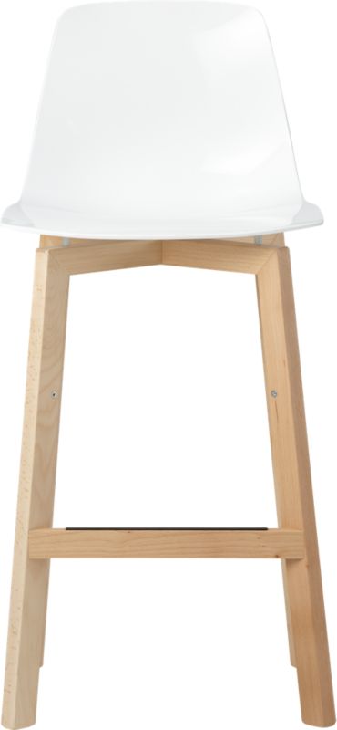 petite 30" barstool. overall: 19"Wx25.5"Dx40.5"Hseat: 30"H