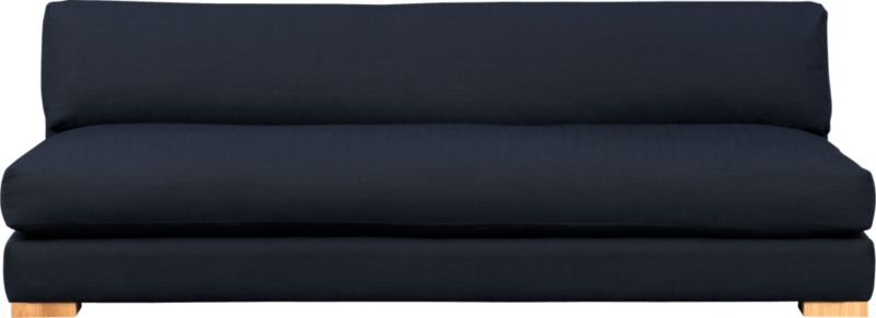 piazza midnight blue sofa