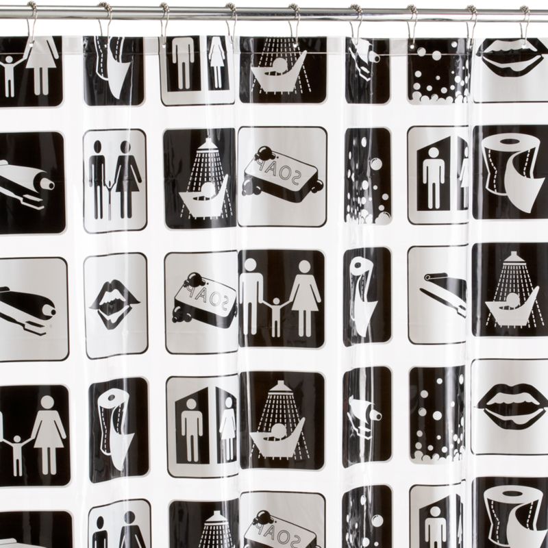 pictobath eva shower curtain