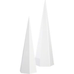 pillar white trees
