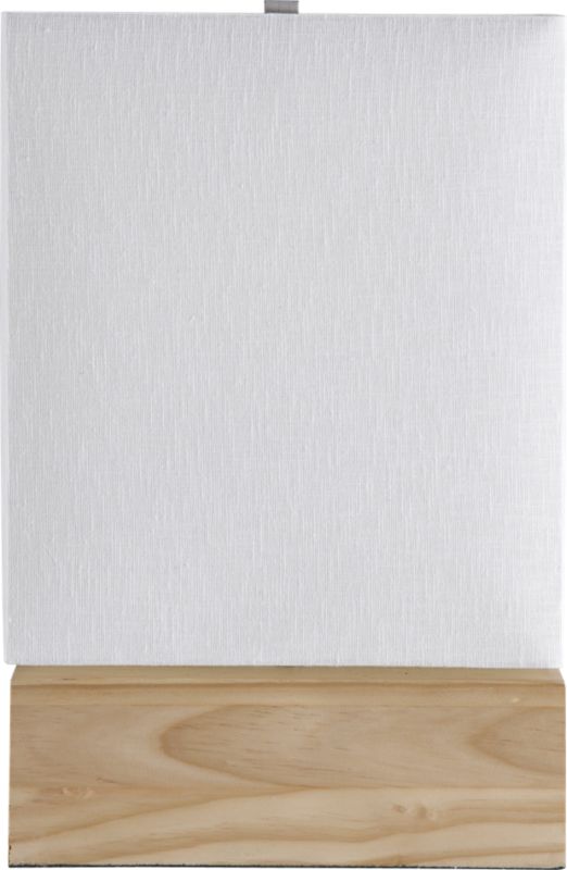 plank table lamp