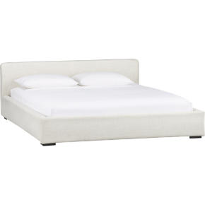plush natural king bed