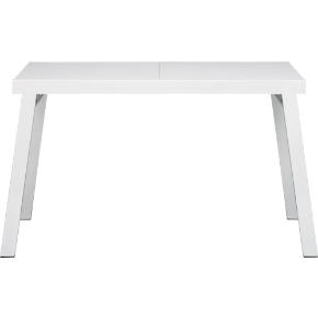 pocket white extension dining table