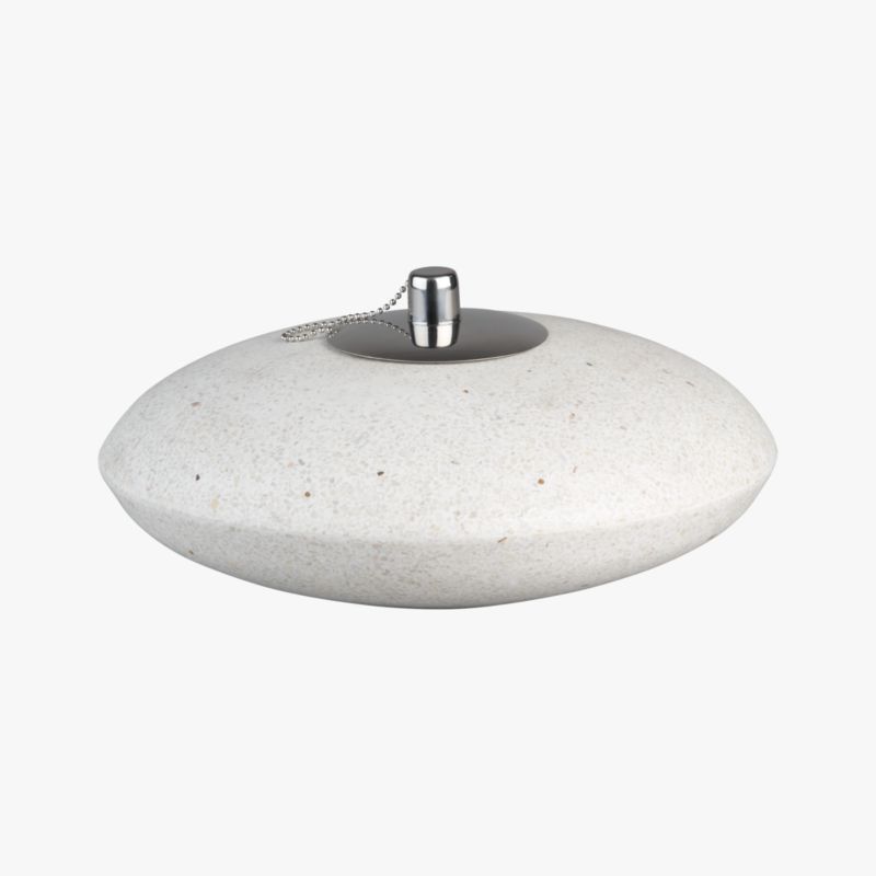polyterrazzo oil lamp