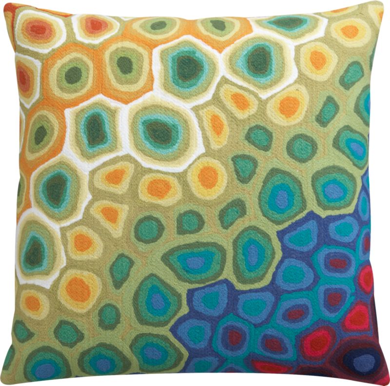 pop swirls 20" pillow
