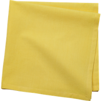 poplin chartreuse napkin