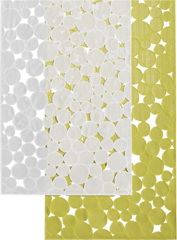 pressed vinyl dot runners
