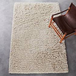 puli natural shag rug