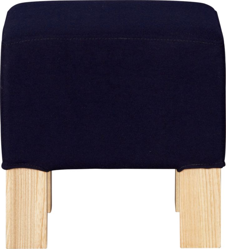 quad midnight blue stool